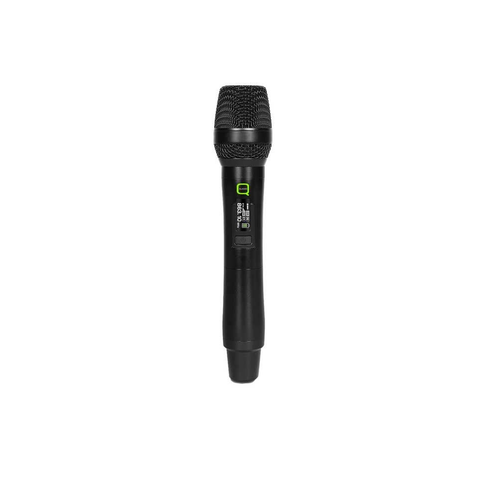 Q-Audio Quad Handheld Wireless Microphone System with Antenna Distribution