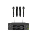Q-Audio Quad Handheld Wireless Microphone System with Antenna Distribution