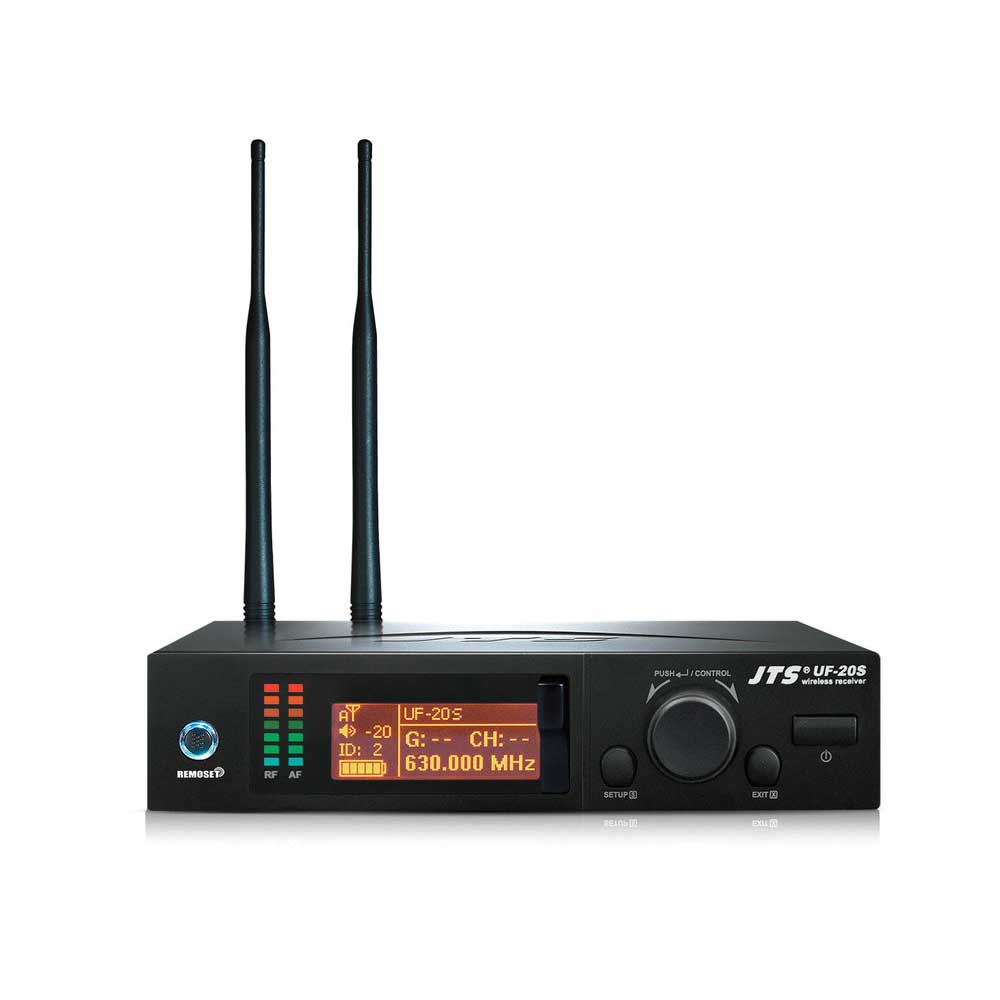 JTS UF-20S – True Diversity Wideband Wireless Receiver (CH38)